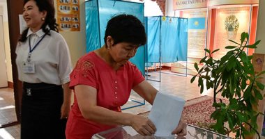 صور.. انطلاق ماراثون الانتخابات الرئاسية فى كازاخستان