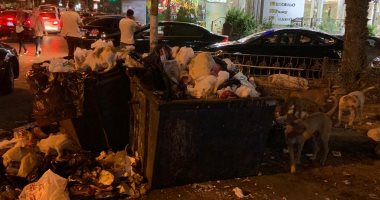 انتشار القمامة بشارع 269 بالبساتين يسبب الرائحة الكريهة