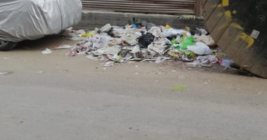 انتشار القمامة بشارع مساكن الموظفين بطنطا ومطالب بإزالتها