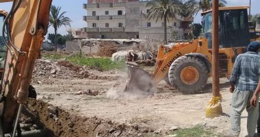 صور.. حملة لإزالة 39 حالة تعدى على الأراضى الزراعية غرب الإسكندرية