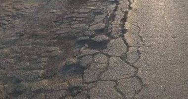 قارئ يشكو من سوء حالة الطريق "تيرة - أبشان" بمحافظة الغربية 