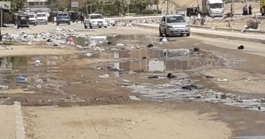 شكوى من انتشار مياه الصرف الصحى والقمامة بشارع مصطفى النحاس بمدينة نصر