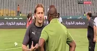 فيديو.. تايم سبورت ترصد حديث سالجادو وأمونيكى قبل مباراة مصر وتنزانيا