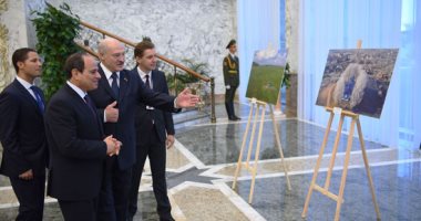 الرئيس السيسى يصل مقر البرلمان البيلاروسى فى إطار زيارته لـ"مينسك"