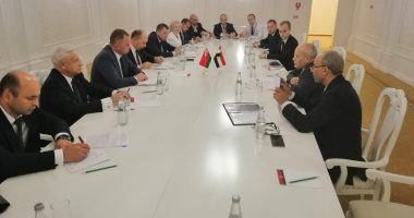 العصار يلتقى وزير صناعة بيلاروسيا وعددا من الشركات لتعميق التعاون المشترك