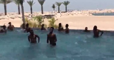 فيديو.. منتخب غانا ينقل تدريباته البدنية لحمام السباحة قبل أمم أفريقيا