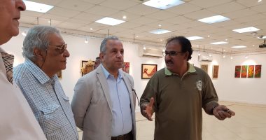 افتتاح معرض "كليلة ودمنة" بكلية الفنون الجميلة جامعة حلوان