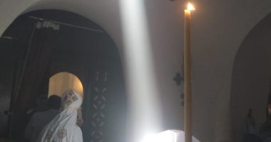صور.. القصة الكاملة لتعامد الشمس على المذبح القبلى بكنيسة مارى جرجس بالدقهلية