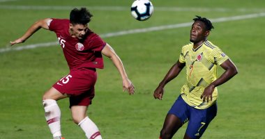 كولومبيا ضد قطر.. التعادل السلبى يسيطر على أحداث الشوط الأول