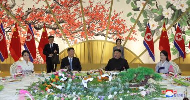 رئيس الصين وزعيم كوريا الشمالية يتفقان على تعزيز العلاقات لدعم السلام الإقليمى