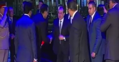 فيديو.. الرئيس السيسى يصل ستاد القاهرة لافتتاح أمم أفريقيا 2019