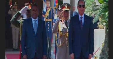 شاهد.. لحظة وصول رئيس موزمبيق إلى قصر الاتحادية