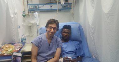 امم افريقيا 2019.. صامويل كالو لاعب نيجيريا يغادر المستشفى 