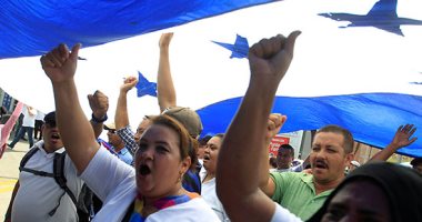 صور.. تظاهرات فى هندوراس تطالب بالسلام فى البلاد بعد احتجاجات عنيفة