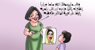 دعاة الشهرة يستغلون المنتخب على السوشيال ميديا فى كاريكاتير اليوم السابع