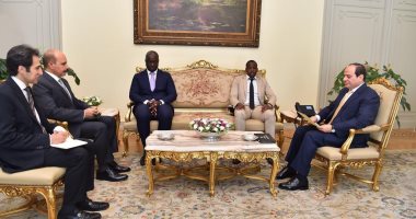 رسالة من رئيس غينيا بيساو للسيسى تقديراً لدور مصر الرائد فى أفريقيا
