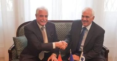 سفير اليونان بالقاهرة يستقبل محافظ جنوب سيناء بمقر السفارة اليونانية