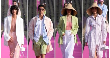 أسبوع الموضة بباريس.. "جاكيموس" يعرض أحدث أزياء ربيع 2020 بحقل اللافندر