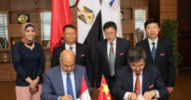جامعة كفر الشيخ توقع اتفاقية تعاون مع نظيرتها "جيانجسو" الصينية