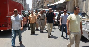 تحرير 700 محضر ومصادرة 9 ألاف مضبوطة خلال حملة لإزالة الاشغالات بالمنصورة