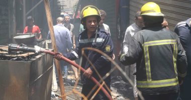 رئيس حى الموسكى: لا إصابات بحريق العتبة وجارى حصر الخسائر المادية