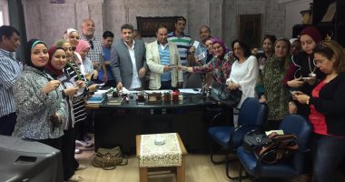 أعضاء نقابة الإعلاميين الجدد يؤدون القسم المهنى بمبنى إذاعة الإسكندرية