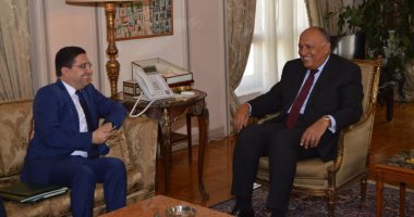 وزير الخارجية يتسلم رسالة من العاهل المغربى للرئيس عبد الفتاح السيسى 