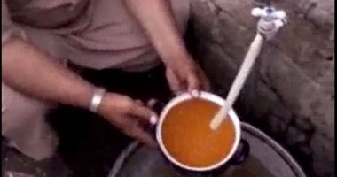 شكوى من تغير لون وطعم ورائحة المياه بكفر داود بمدينة السادات المنوفية