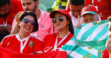 جنوب أفريقيا ضد المغرب.. "جميلات" أسود الأطلسى يزين استاد السلام "صور" 