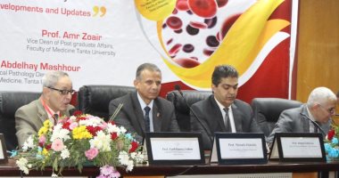 نائب رئيس جامعة طنطا يفتتح اللقاء العلمى للجمعية المصرية لأمراض الدم