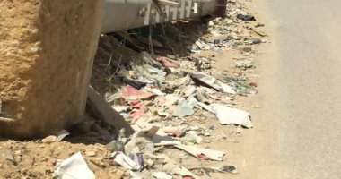 أهالى المعادى يطالبون بإزالة المخلفات والقمامة من الطرق الدائرى