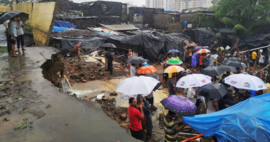 مصرع 27 شخصا بسبب الأمطار الغزيرة فى الهند 