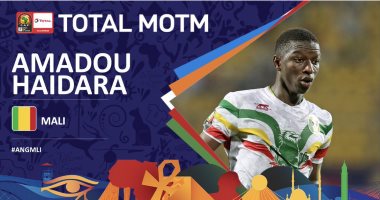 هايدارا أفضل لاعب فى مباراة مالى ضد أنجولا بأمم أفريقيا 2019
