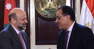 رئيس الوزراء ونظيره الأردنى يؤكدان ضرورة استمرار التعاون والتكامل بين البلدين