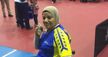 فايزة محمود تصعد لنهائى بطولة السعودية الدولية لتنس الطاولة البارالمبى