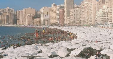 "السياحة و المصايف" بالإسكندرية: الشواطئ كاملة العدد وخاصة يوم الجمعة