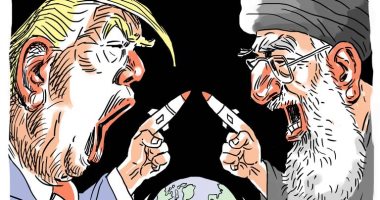 صحيفة أرجنتينية تنشر كاريكاتير عن التوتر المتصاعد بين إيران وأمريكا  