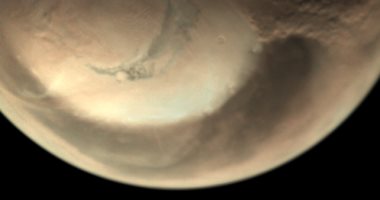 صور.. مسبار مارس إكسبريس يلتقط صورا لعواصف المريخ الترابية