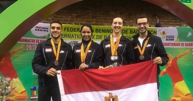 مصر تحصد 4 ميداليات ببطولة كوت ديفوار الدولية للريشة الطائرة