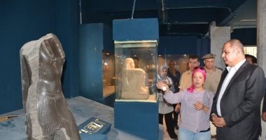 محافظ الغربية يتفقد اعمال تطوير متحف اثار طنطا بتكلفة 18مليون جنيه