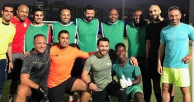 مباراة استعراضية بين نجوم مصر القدامى ولاعبي أفريقيا 