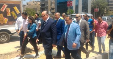 محافظ القاهرة يتفقد أعمال التطوير بشارع أحمد تيسير وخلف هيئة الاستثمار
