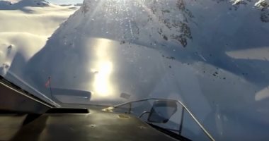 الشرطة الإيطالية تنشر فيديو يوثق لحظة تحطم طائرتين فوق جبال الألب