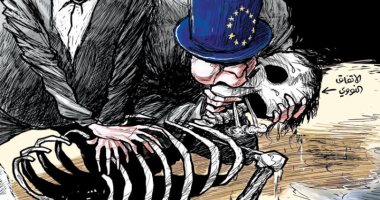 كاريكاتير صحف السعودية.. انهيار الاتفاق النووى وفشل الاتحاد الأوروبى