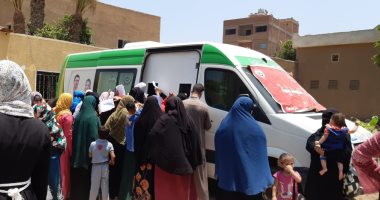 صحة الوادى الجديد تطلق قوافل طبية مجانية للمواطنين فى قرى غرب الموهوب 