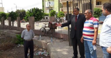 جولة مفاجئة لمساعد محافظ القليوبية لتفقد أعمال النظافة بمدينة بنها
