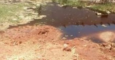 استمرار معاناة مسكان  قرية عمرو بن العاص مع المياه الجوفيه فى أسوان