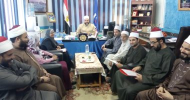 أوقاف السويس: تعاون مع هيئة تعليم الكبار لفتح فصول لمحو الأمية بالمساجد(صور)