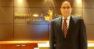 سفير مصر فى كندا يناقش مع رئيس مجلس الأعمال الكندى سبل تعزيز الاستثمارات