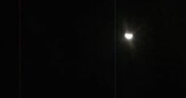 قارئ يشارك صورة خسوف القمر من محافظة سوهاج
